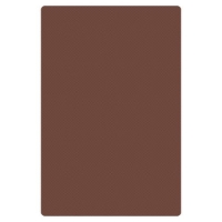 24? X 18? X 1/2? (610mm x 457mm x 13mm) Cutting Board, HDPE, Brown 