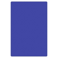 24? X 18? X 1/2? (610mm x 457mm x 13mm) Cutting Board, HDPE, Blue 