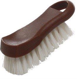 6? X 2 1/2? X 2? (152mm x 64mm x 51mm)  Cutting Board Brush, Brown 