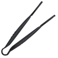 305mm / 12? Flat Grip Tong, Polycarbonate, Black 