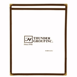 Single Menu Cover, 216mm x 279mm / 8 1/2? x 11? Brown 