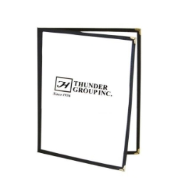 Double Fold Menu Cover, 216mm x 279mm / 8 1/2? x 11? Brown 
