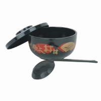 890ml / 30 oz, Japanese Noodle Bowl, Black 