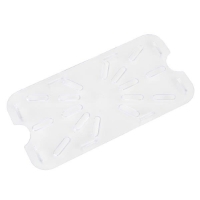 GN 1/2, Drain Shelf, Clear, for Polycarbonate Gastronorm Container 