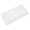 GN 1/3, Standard Solid Cover, Clear, for Polycarbonate Gastronorm Container 