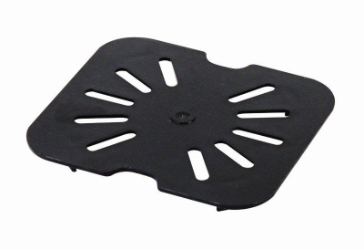 GN 1/6, Drain Shelf, Black, for Polycarbonate Gastronorm Container 