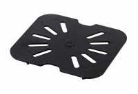 GN 1/6, Drain Shelf, Black, for Polycarbonate Gastronorm Container 