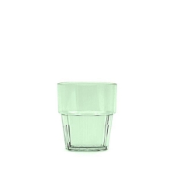 240ml / 8 oz Diamond Rock Glass, Green 