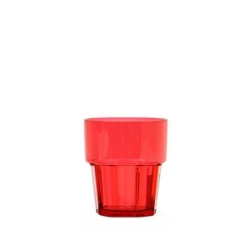 240ml / 8 oz Diamond Rock Glass, Red 