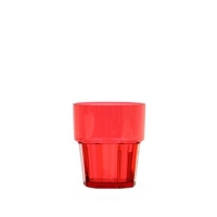 240ml / 8 oz Diamond Rock Glass, Red 