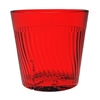 240ml / 8 oz Belize Rock Glass, Red (8 Pack) 