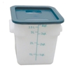 3.8Ltr / 4 qt (203mm x 181mm x 194mm) Square Food Storage Container, Polypropylene 