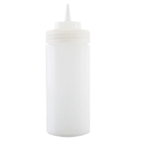 235ml / 8 oz Squeeze Bottle, Clear 