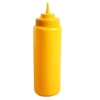 945ml / 32 oz Wide-Mouth Squeeze Bottle, Yellow (6pk) 