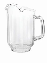 1.89Ltr / 64 oz, Water Pitcher, Polycarbonate 