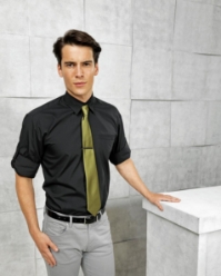 Roll sleeve poplin shirt 