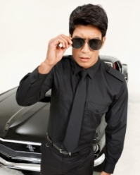 Long sleeve pilot shirt 