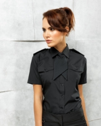 Women's short sleeve pilot blouse 