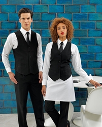 Lined polyester waistcoat 