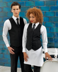 Women's lined polyester waistcoat 