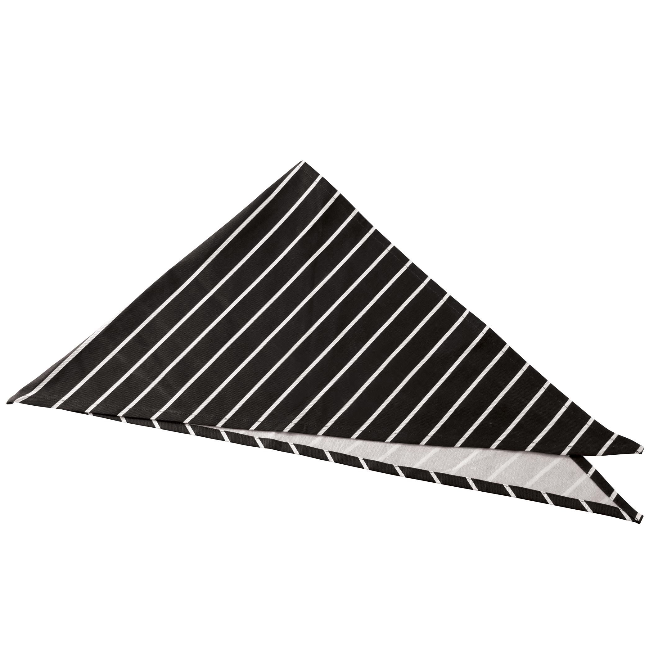 Black / White Stripe