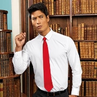 Colours satin tie 