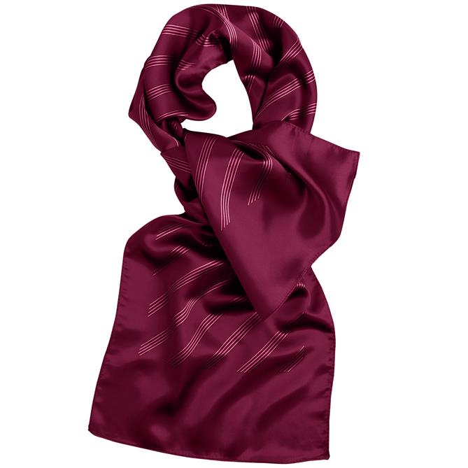 Burgundy/ White