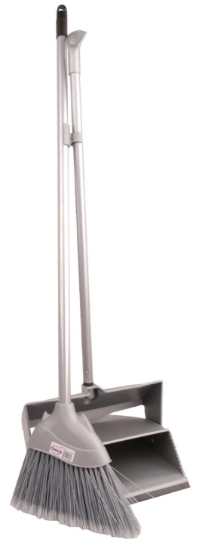 Grey Lobby Dustpan & Brush Set 