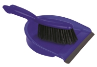 Professional Dustpan & Brush Set Stiff Bristles 