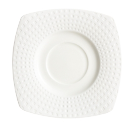 Satinique Square Saucer 5.9” 15cm (24 Pack) Satinique, Square, Saucer, 5.9", 15cm