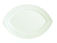 Satinique Oval Plate 13.8” 35cm (8 Pack) Satinique, Oval, Plate, 13.8", 35cm