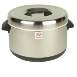 Insulated Sushi Pot - Stainless Steel - 60 cups 