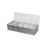 S/S 5 Compartment Condiment Dispenser 