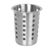 Stainless Steel Flatware Cylinder 