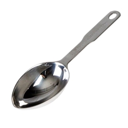 1/3 cup (80 ml) Heavy Duty Oval Measuring Scoop, 222mm / 8 3/4? Length,  Stainless Steel 