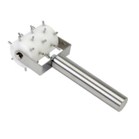 Half Size Roller Dockers Stainless Steel Handle Plastic Barrel 