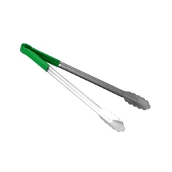 406mm / 16? Stainless Tong, Green 