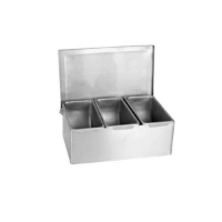 3  S/S Compartment Condiment 