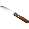 Steak Knife Large - Dark Wood Handle (Dozen) Steak, Knife, Large, Dark, Wood, Handle, Dozen, Nevilles