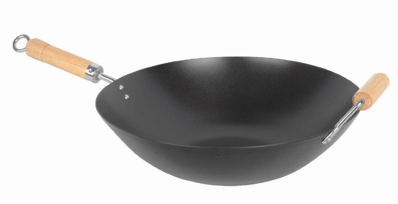 355mm / 14? T-Fal w/ Helper Wood Handle 