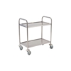 Stainless Steel Trolley 85.5H x 53.5 x 93-2 shelves (Each) Stainless, Steel, Trolley, 85.5H, 53.5, 93-2, shelves, Nevilles