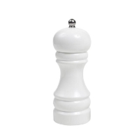 Capstan Salt Mill In Hevea With White Gloss Finish (Each) 