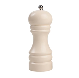 Capstan Pepper Mill In Hevea With Cream Gloss Finish  (Each) 