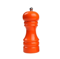 Capstan Pepper Mill In Hevea With Orange Gloss Finish (Each) 