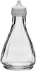 Vinegar Bottle, White Plastic Top (48 Pack) 