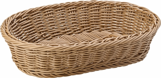 Caramel Oval Basket 11.5” / 29cm (6 Pack) 