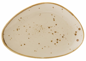 Earth Linen Oblong Plate 14” / 35.5cm (6 Pack) 