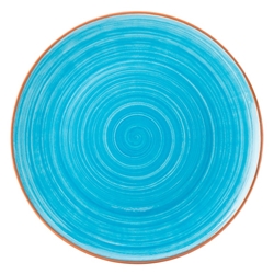 Salsa Sky Blue Plate 11? / 28cm (12 Pack) 
