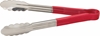 Stainless Steel Serving Tongs 12? / 30cm Red (each) 