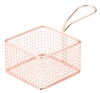 Copper Square Service Basket 3.75? / 9.5cm (6 Pack) 